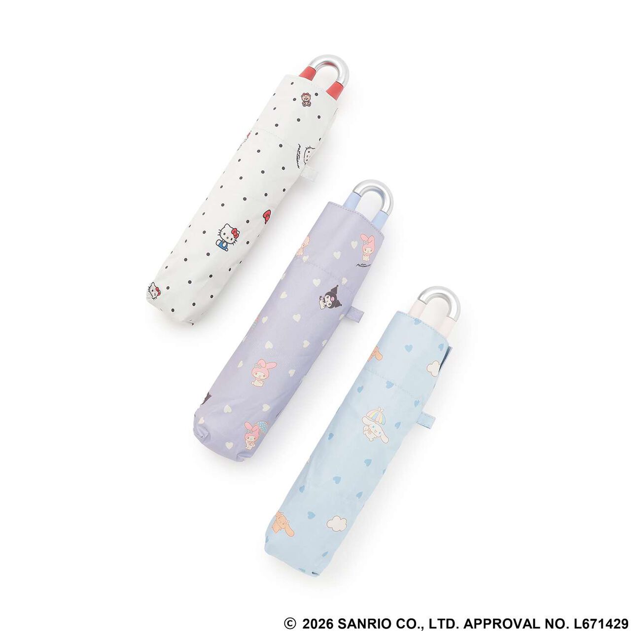 [Sanrio Characters] All-Weather Folding Umbrella,Ivory, large image number 12