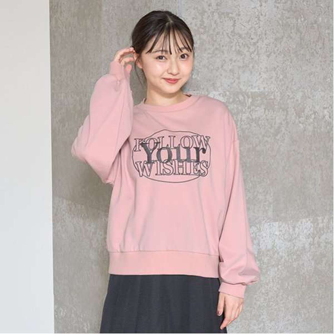 Circle Embroidery Pullover,Emerald green, large image number 17