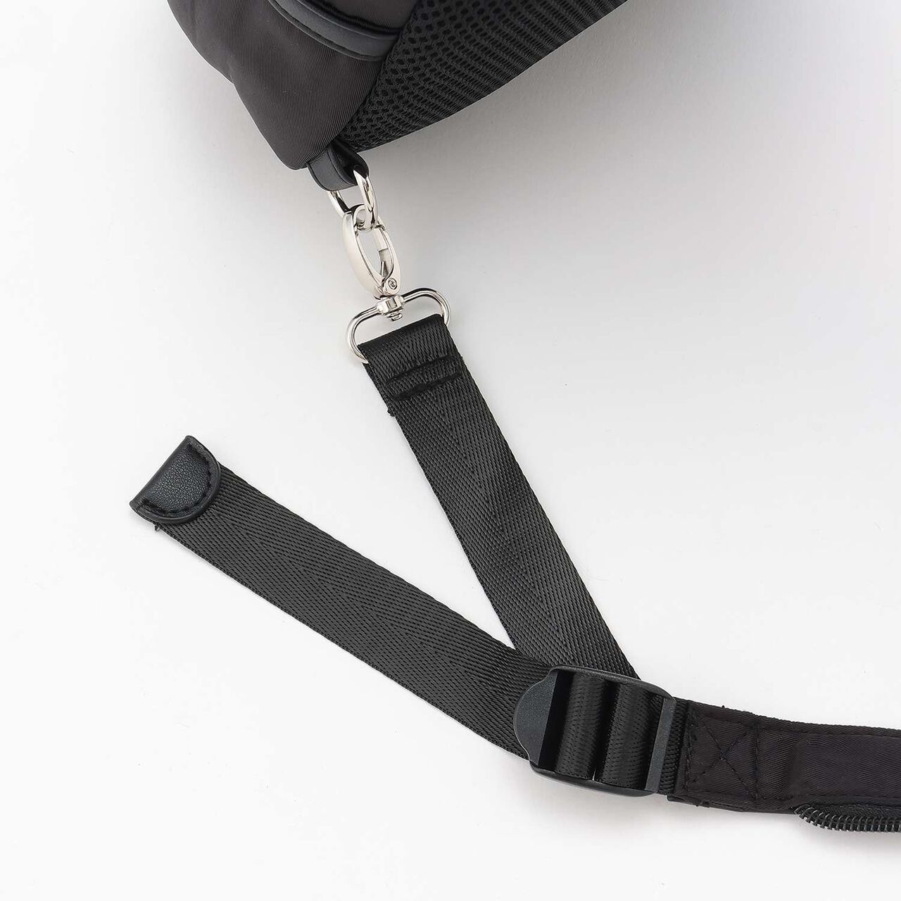 Twin Ribbon Sling Bag,Light blue, large image number 8