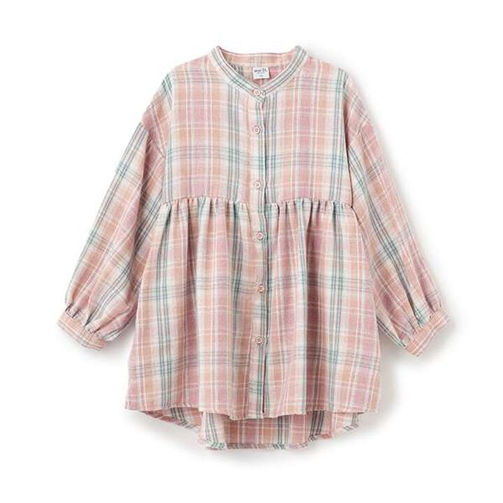 Checkered Stand Tunic,Blue, medium image number 10