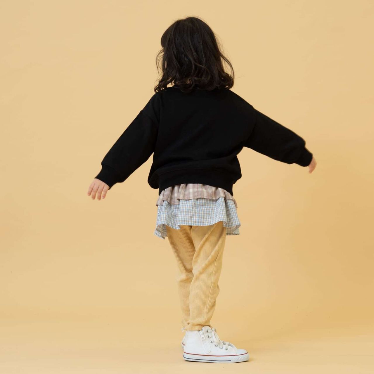 Cracked Finish Sweatshirt Pullover,Top gray, large image number 6