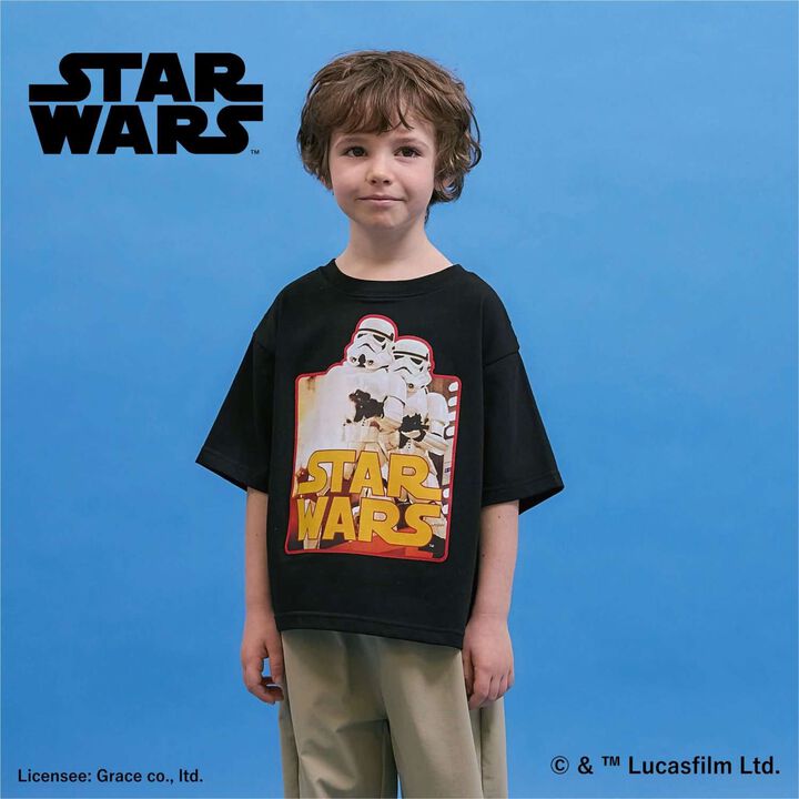 [STAR WARS] [Anti-Stain・Quick-Dry・Shape Retaining] Assorted Printed T-Shirt [MNCM],, medium