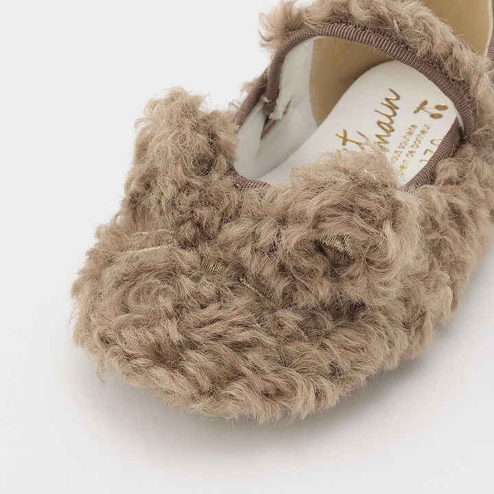 Animal Boa Slip-On Shoes,Ivory, medium image number 4