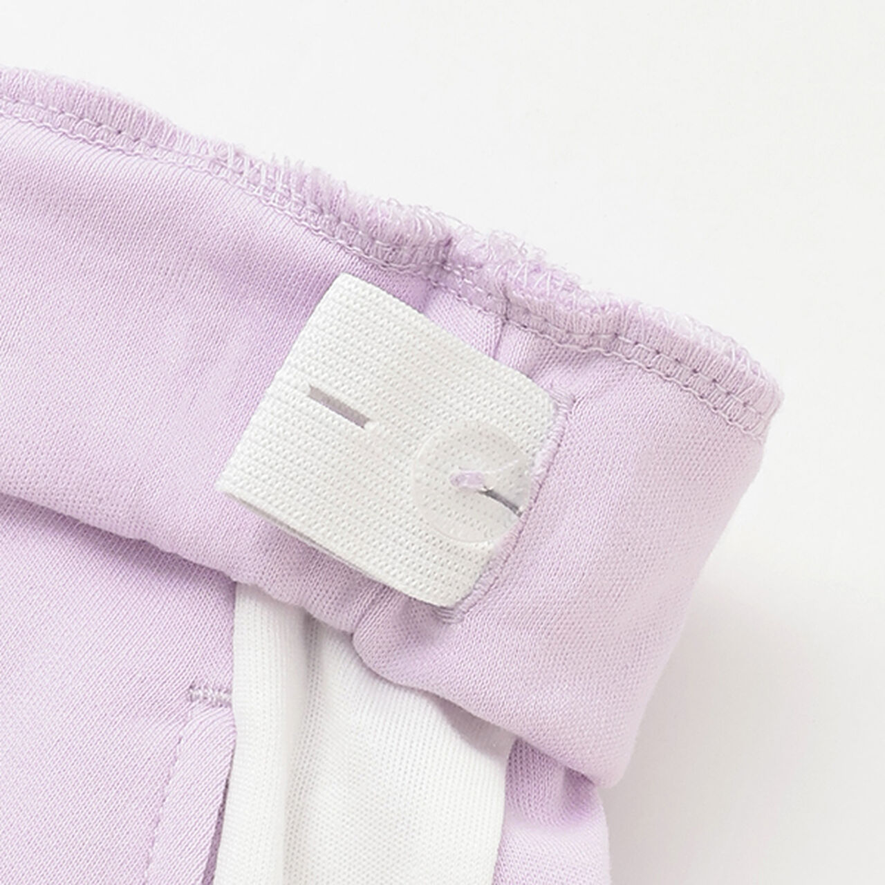 Cool Touch Side Panel Box Pleated Skirt-Pants,Lavender, large image number 3