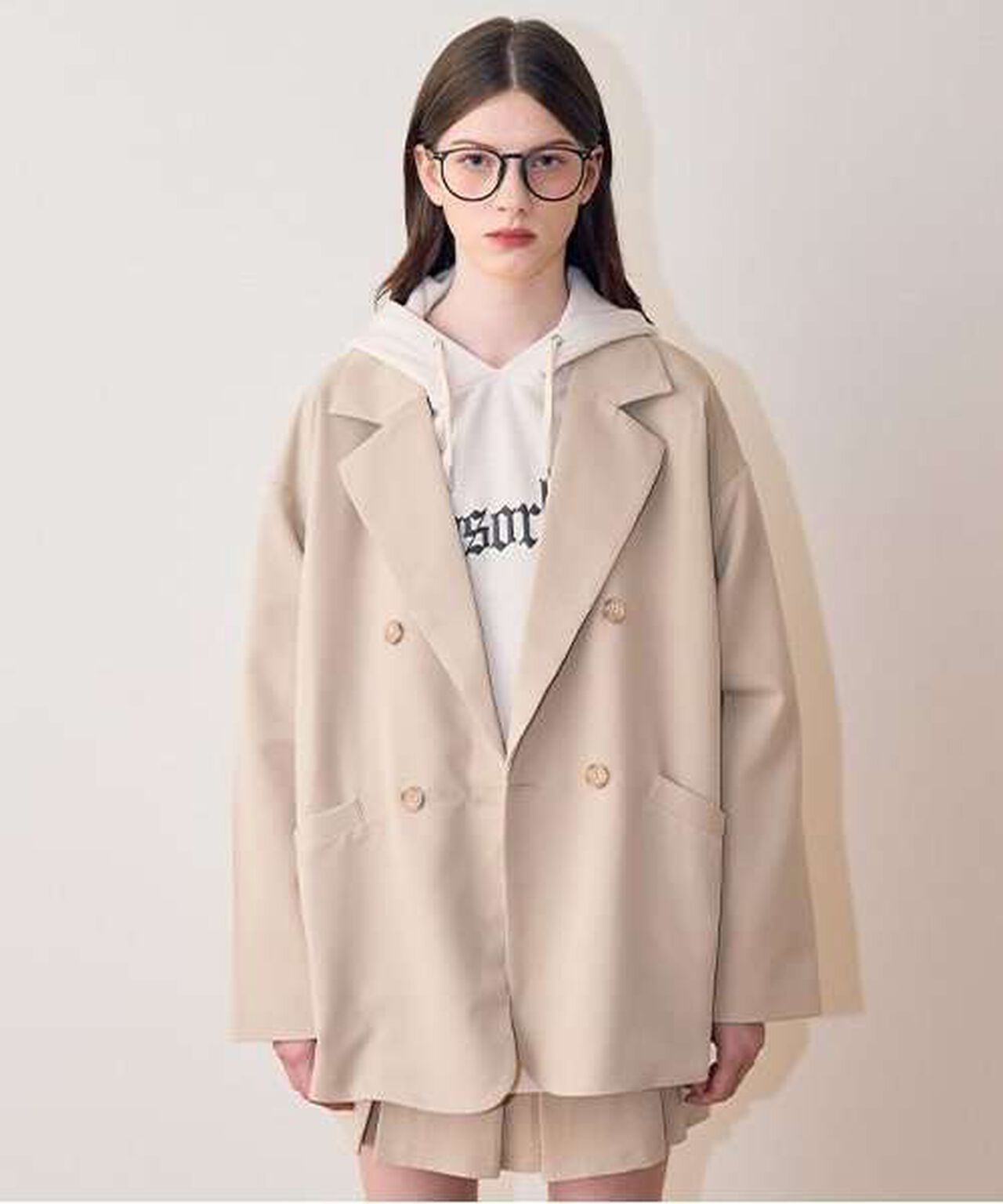 Loose Jacket,Gray, large image number 14