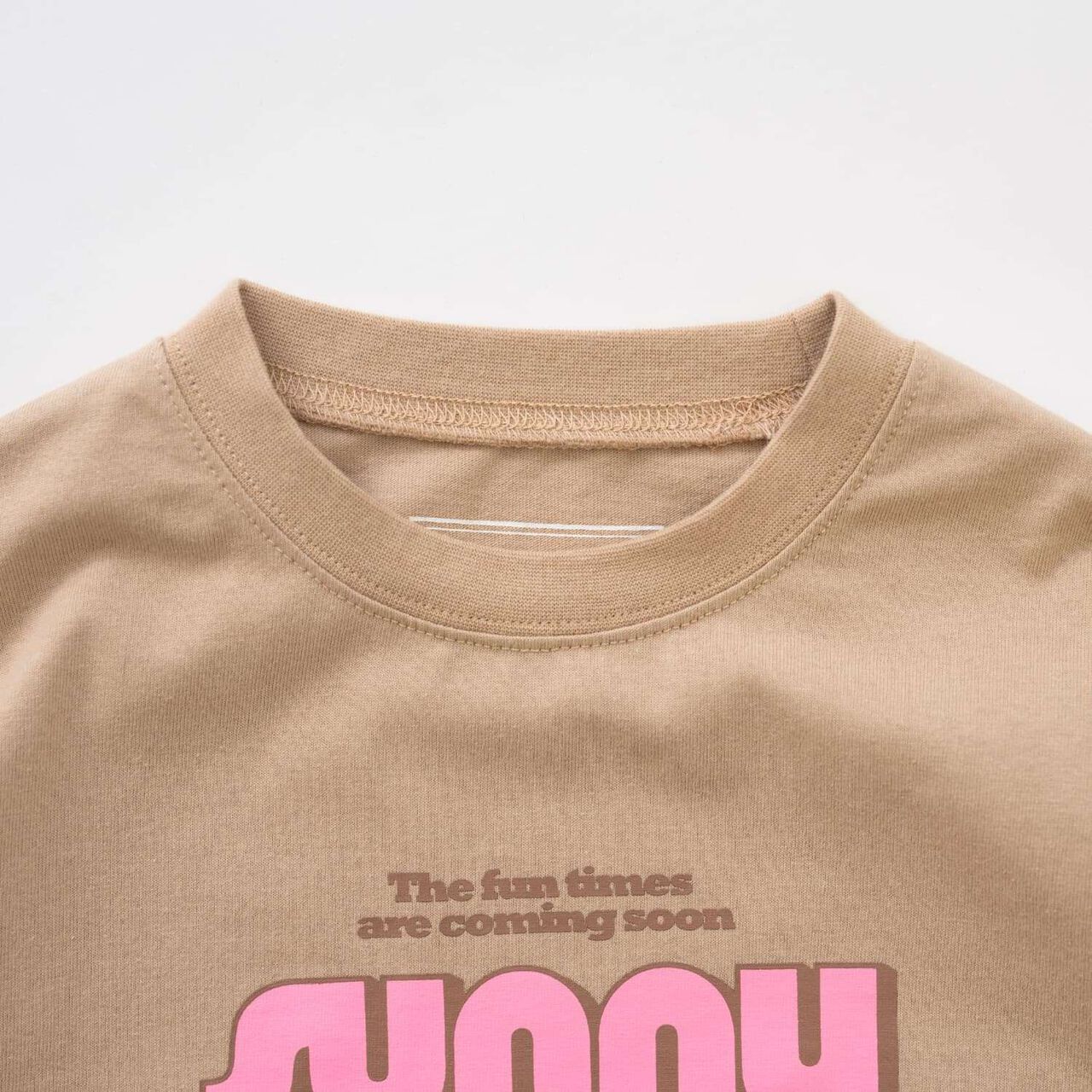 [Parent-Child Matching] [100% Cotton] [365D] Street Logo Long Sleeve T-Shirt,Cinnamon, large image number 9