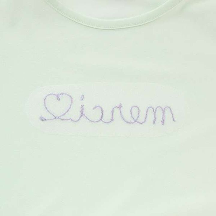 [Amphibious] Logo Embroidery T-Shirt (Junior),Navy, medium image number 4