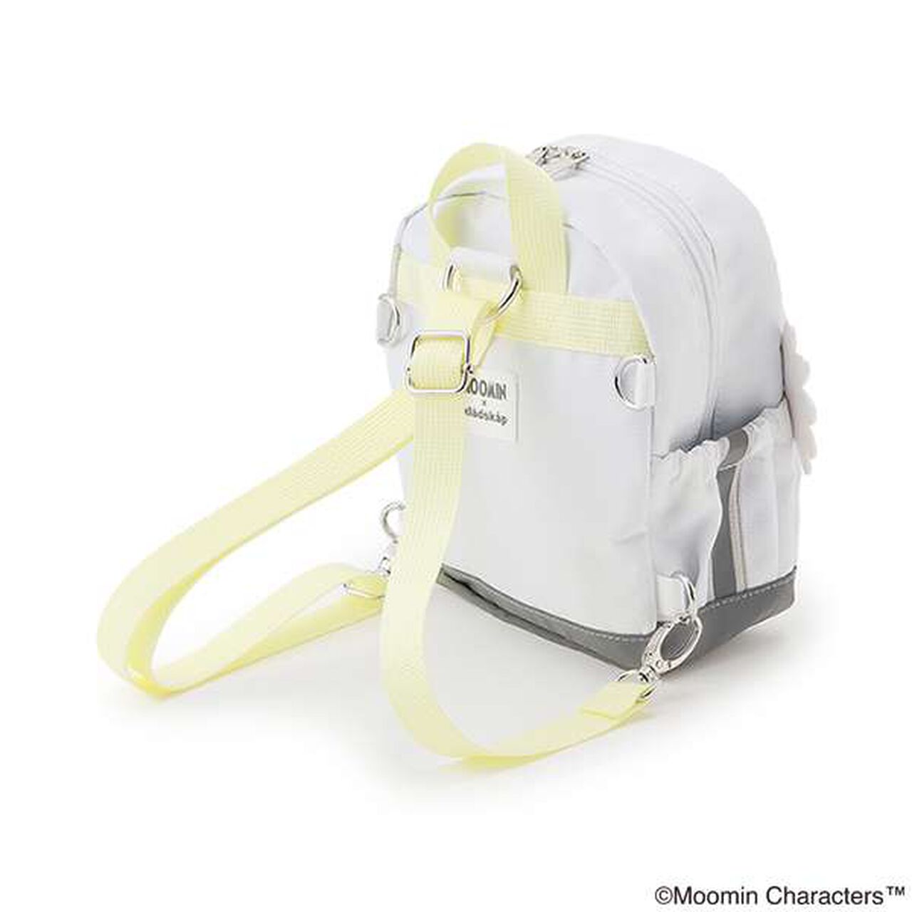[MOOMIN] Nyoro-Nyoro Backpack Small Shoulder Bag,White, large image number 1