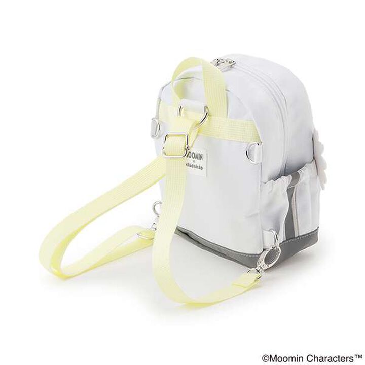 [MOOMIN] Nyoro-Nyoro Backpack Small Shoulder Bag,White, medium image number 1