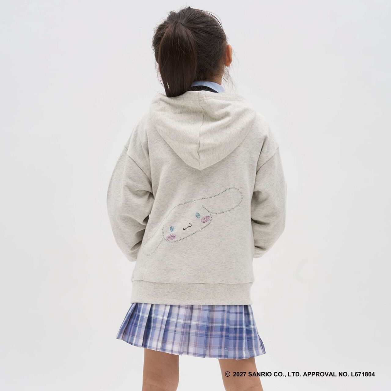 [Sanrio Characters] Sparkling Parka,Off white, large image number 1