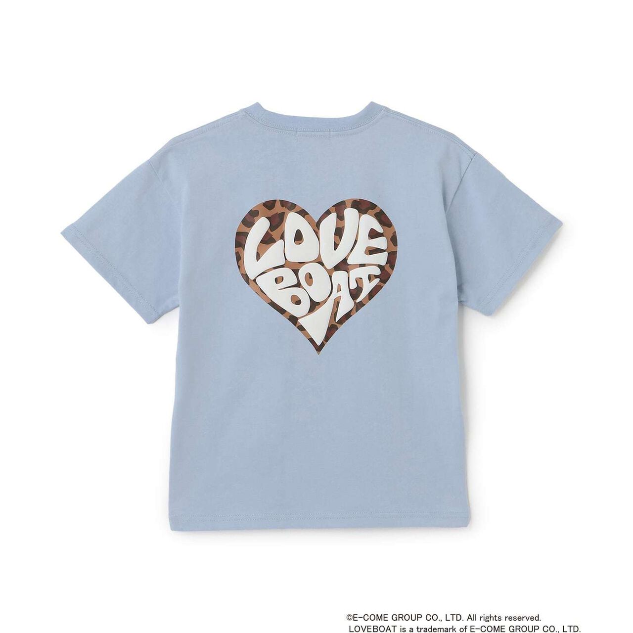 [Parent-Child Matching] LOVEBOAT Loose T-Shirt,Black, large image number 16