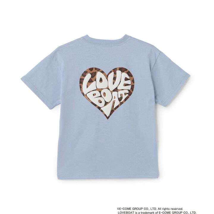 [Parent-Child Matching] LOVEBOAT Loose T-Shirt,Black, medium image number 16