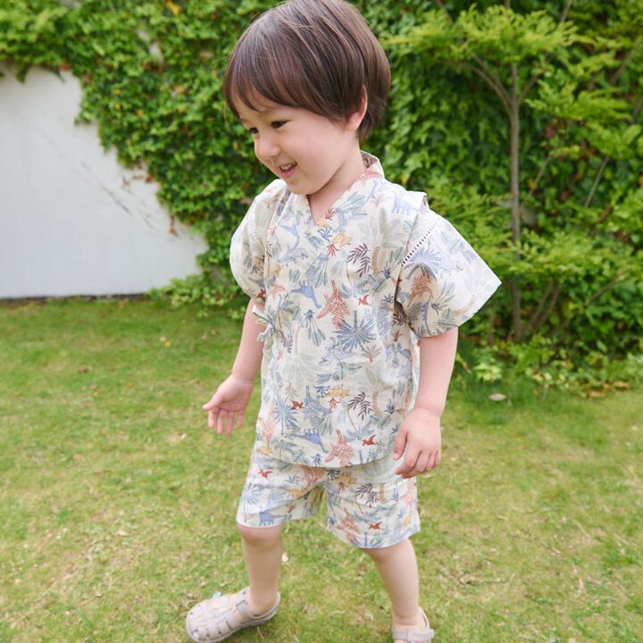 [Easy Wear] Boys Assorted Jinbei,Pearl white, medium image number 0