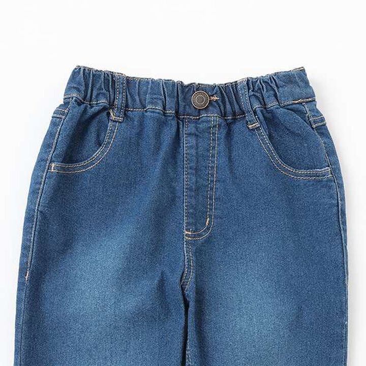 Stretch Denim Slim Pants,Blue, medium image number 18