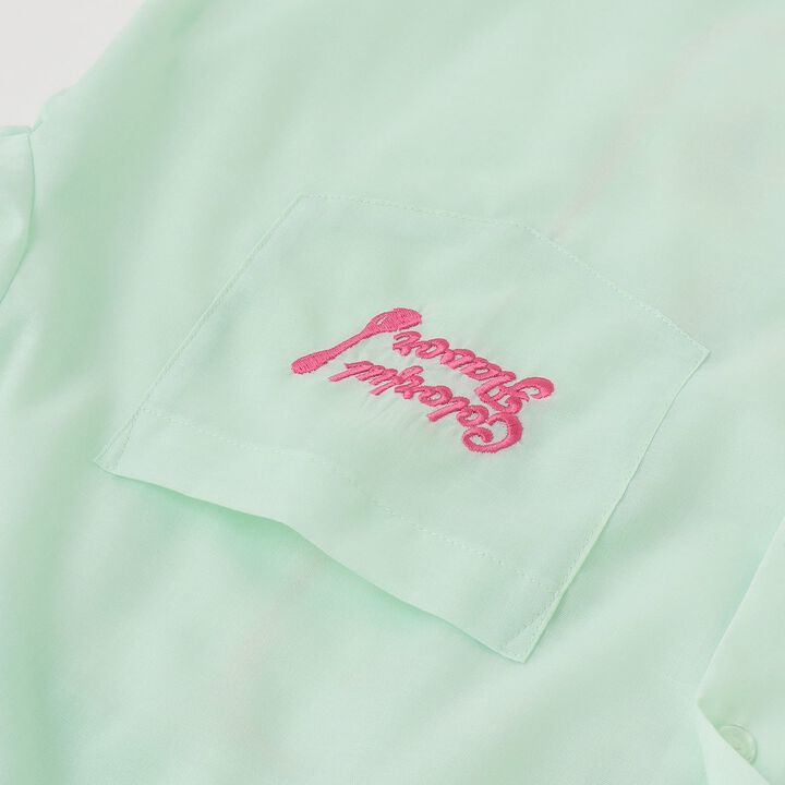[31 Ice Cream] [LTXC] Open Collar Shirt,White, medium image number 11