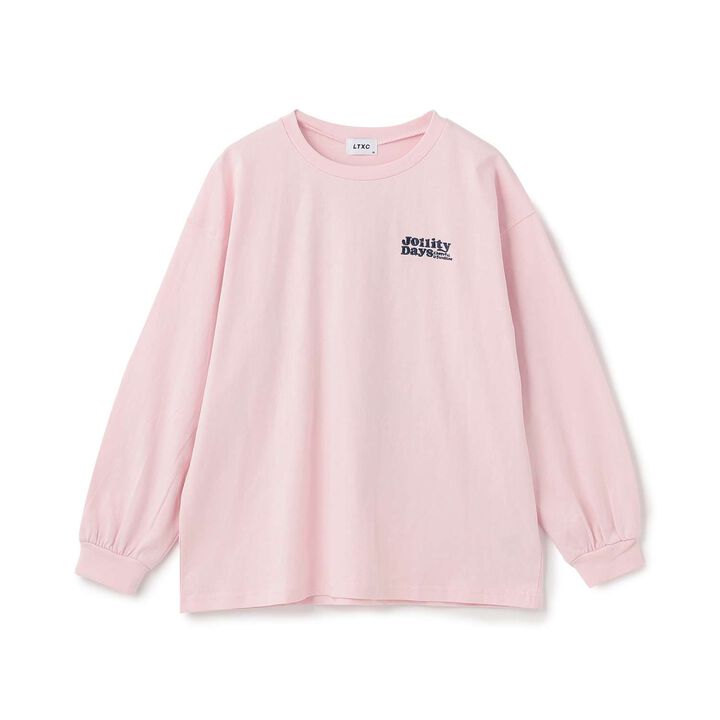 [100% Cotton] Animal Motif Long-Sleeve T-Shirt,Off white, medium image number 18