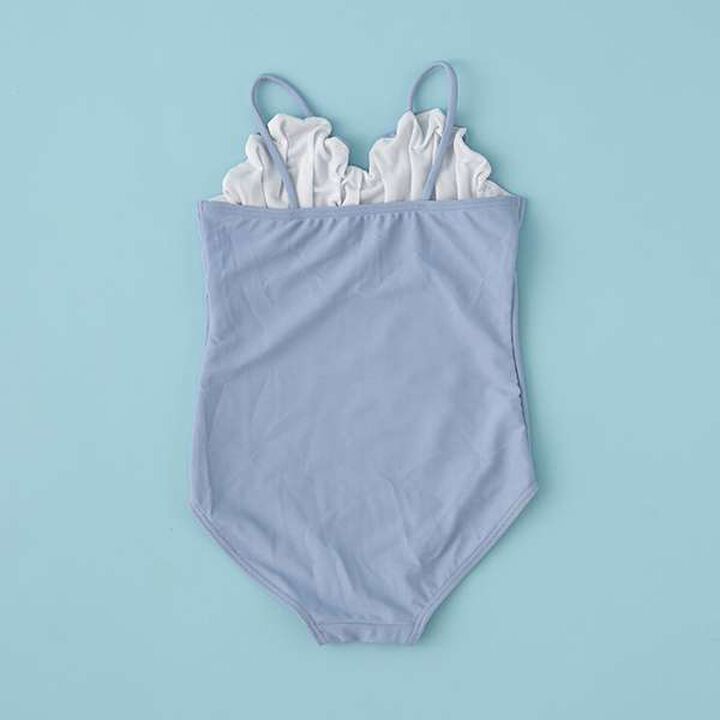 [SWIM] Pearl-Accented Mermaid One-Piece Dress,Mustard, medium image number 9