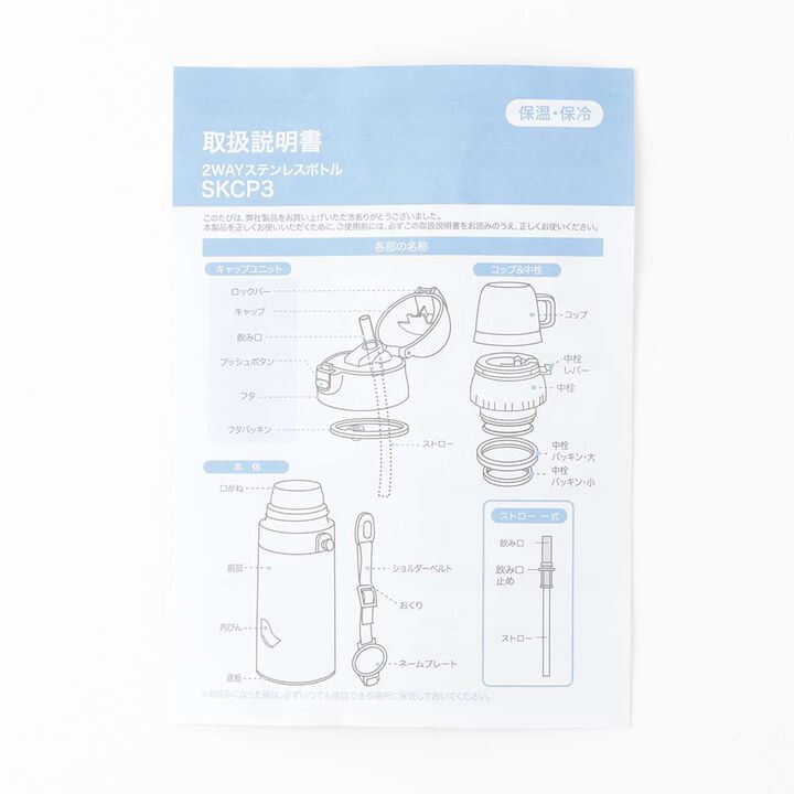 Stainless Steel Bottle with Straw,Lavender, medium image number 11