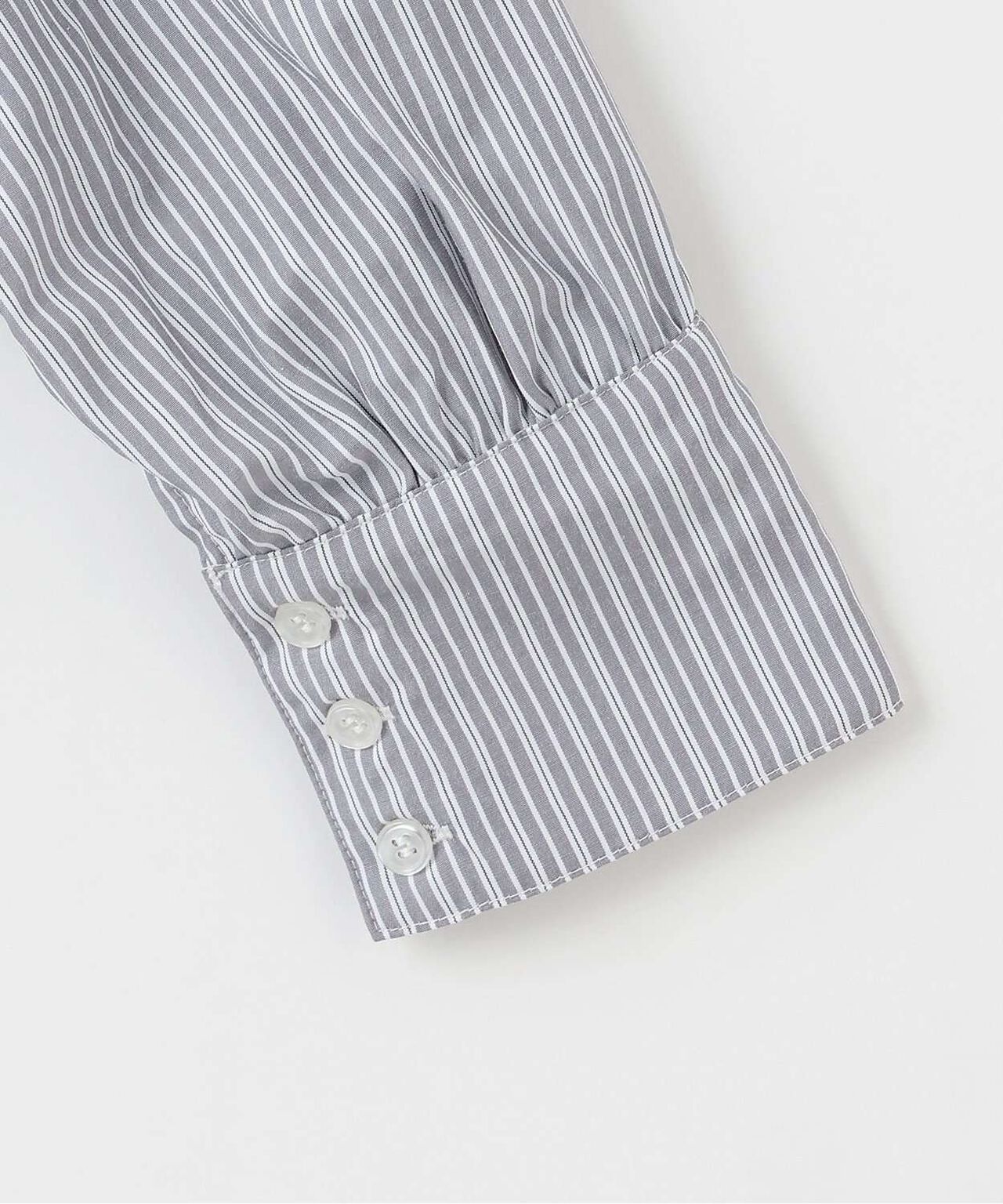 Bow Tie Logo Embroidery Shirt,Off white, large image number 11