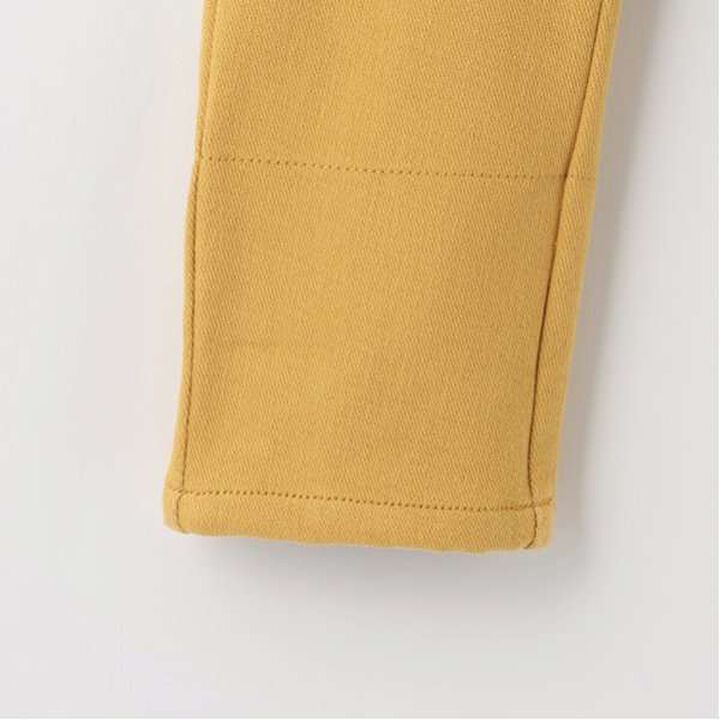 Dinosaur Cuffed Long Straight Pants,Light khaki, medium image number 16