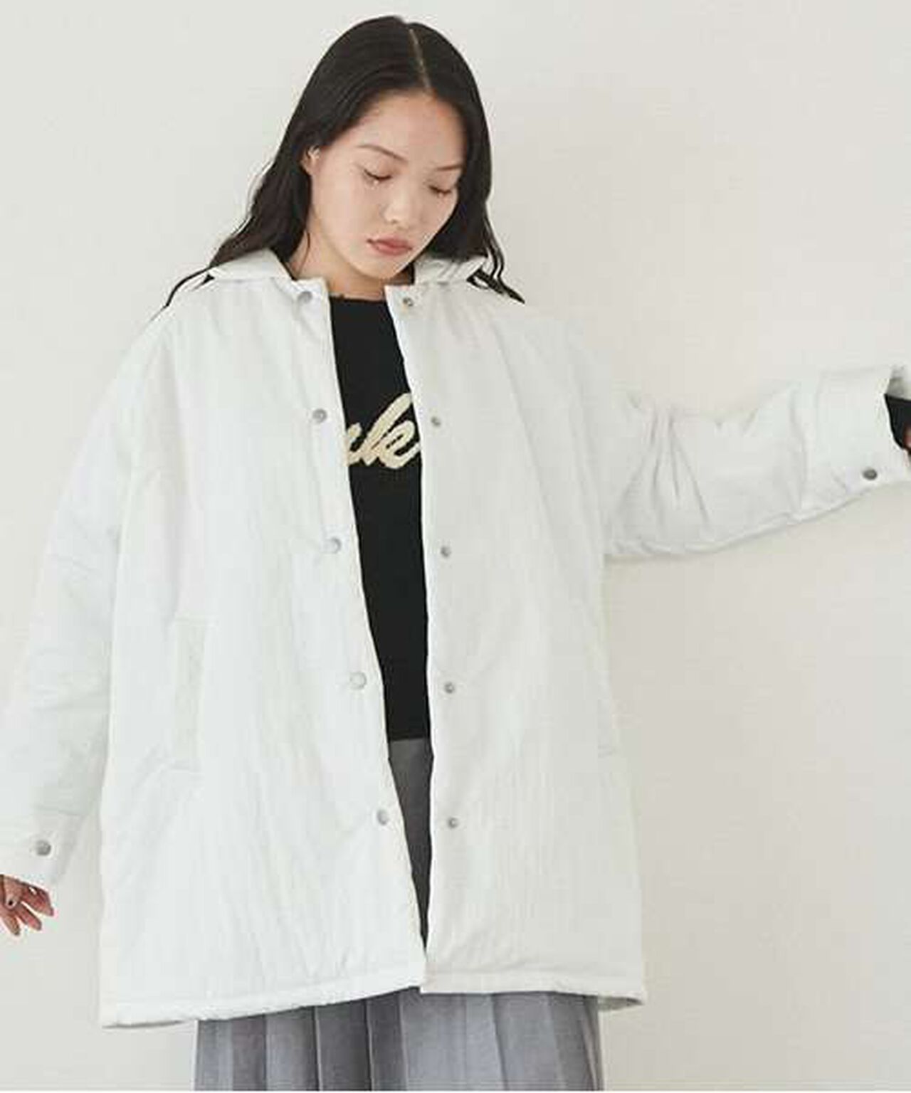 Embroidered Logo Knit Pullover,Ivory, large image number 9