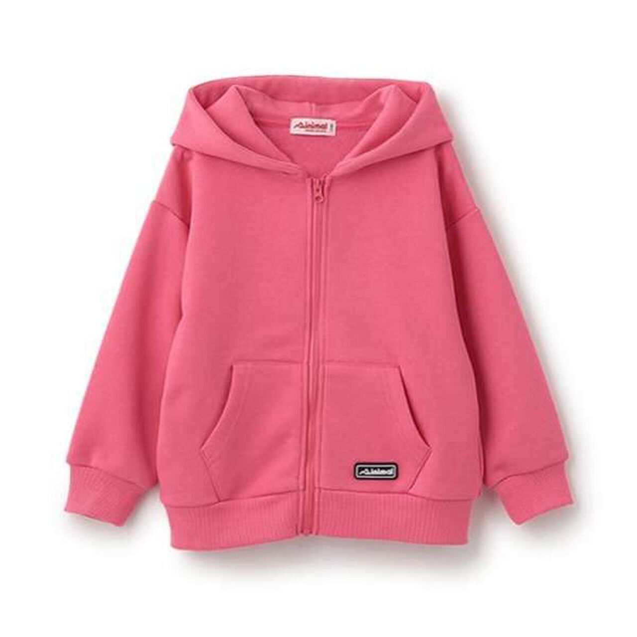 Anti-Stain Finish Silicone Patch Zip-Up Parka,Black, large image number 5