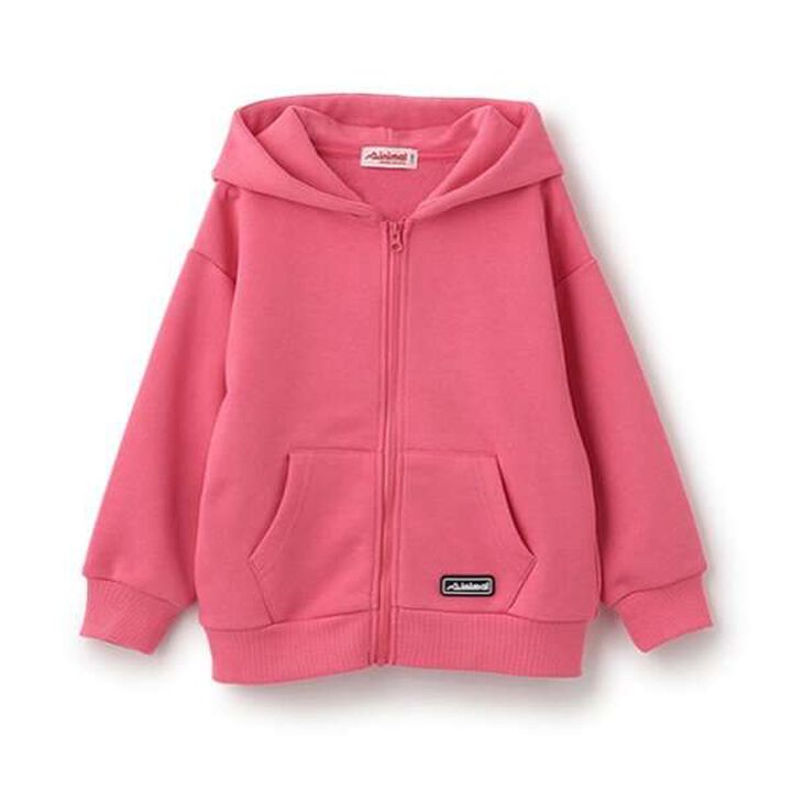 Anti-Stain Finish Silicone Patch Zip-Up Parka,Black, medium image number 5