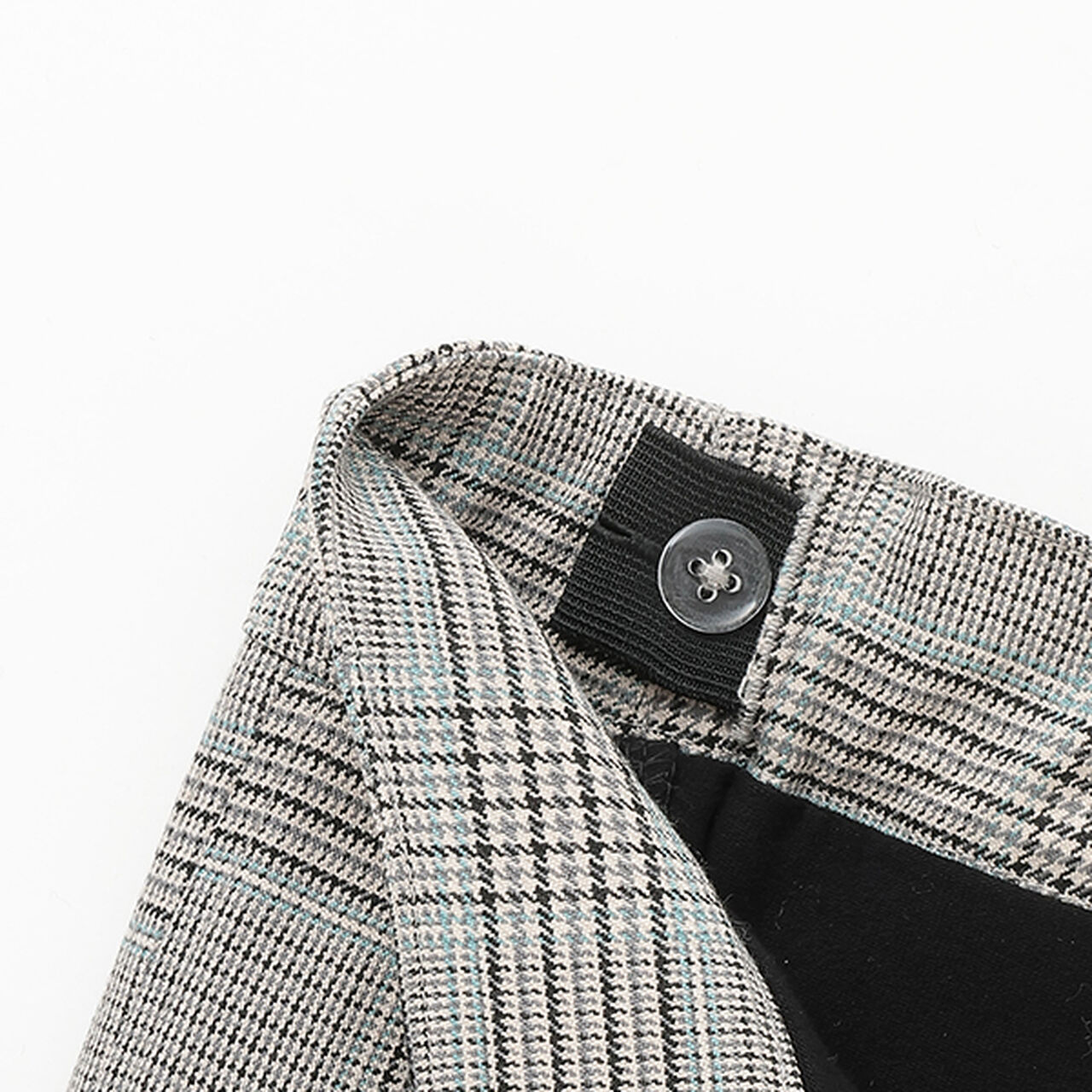 *Box Pleated Skirt-Pants,Gray, large image number 5