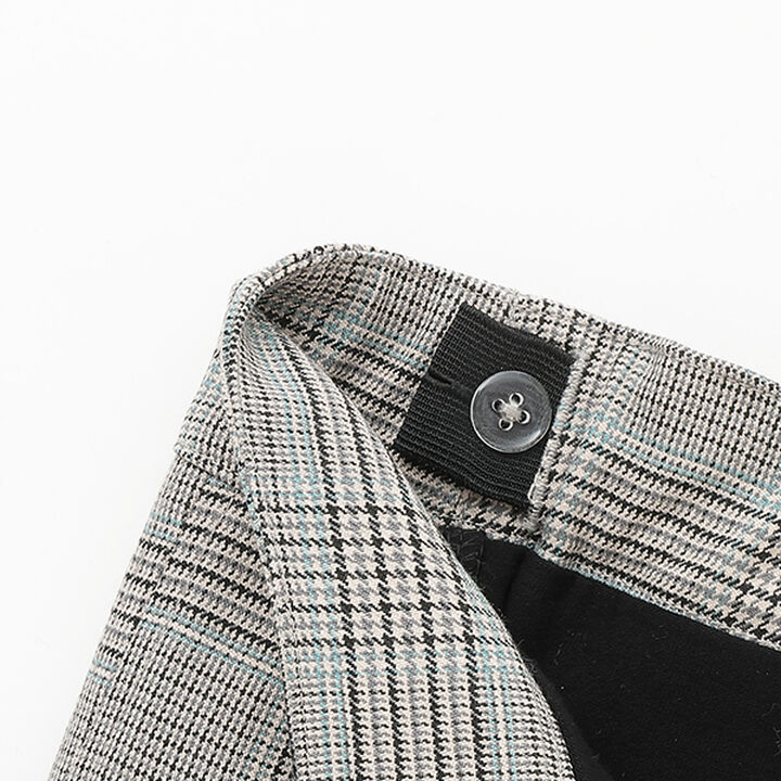 *Box Pleated Skirt-Pants,Gray, medium image number 5