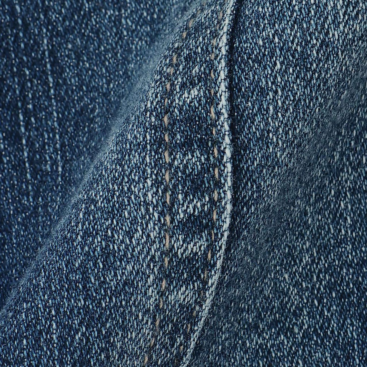 Stretch Style-Up Flare Denim Pants,Sax blue, large image number 21