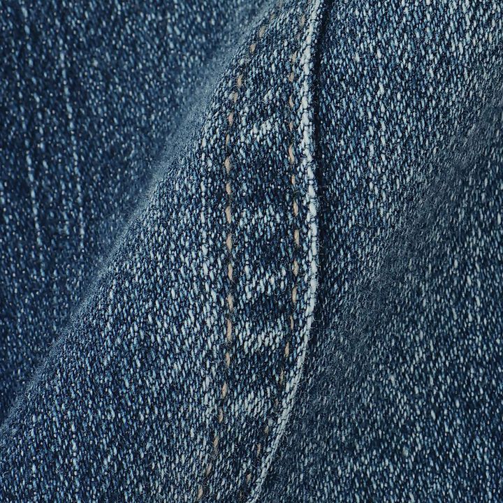 Stretch Style-Up Flare Denim Pants,Sax blue, medium image number 21