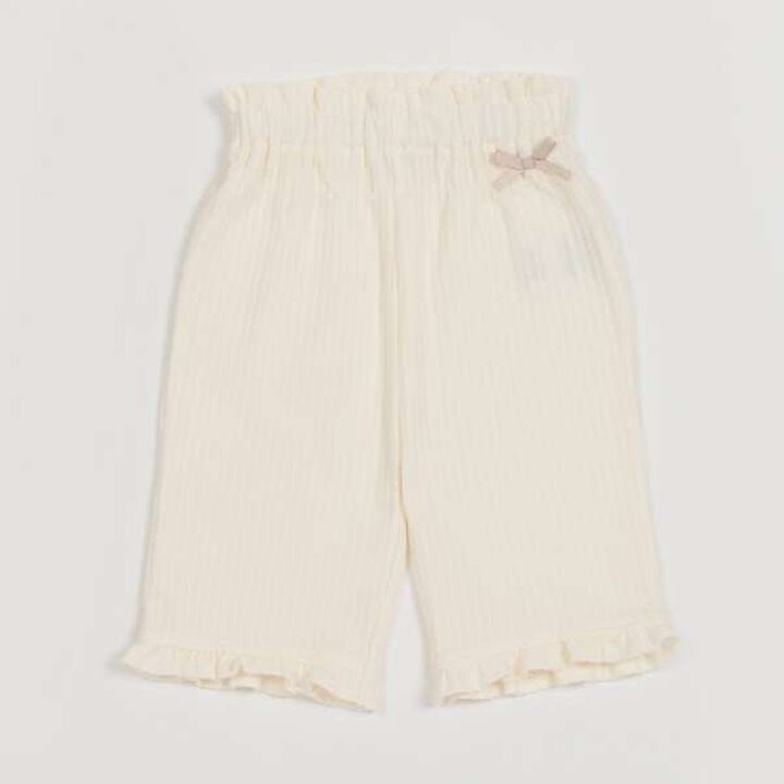 [Smile Series] Easy 7/10 Length Pants,Light gray, medium image number 9