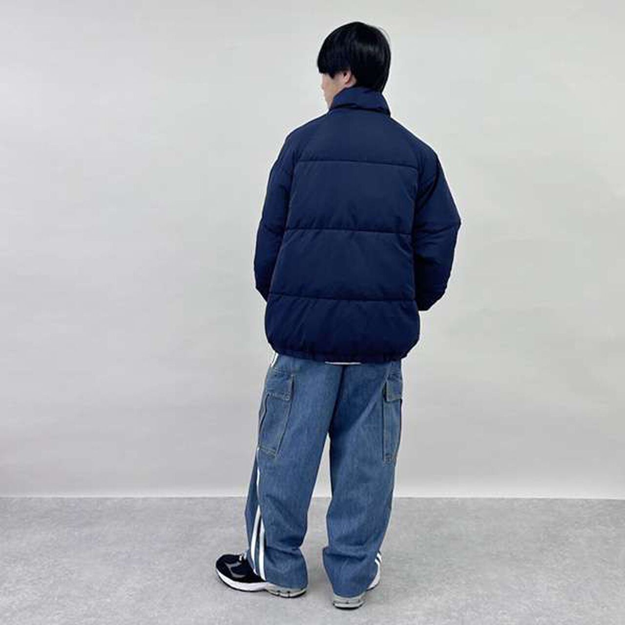 Padded Outerwear,Navy, large image number 16