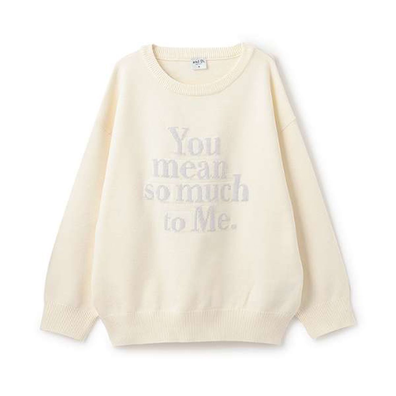 [Matching with Dad Outfit] Machine Washable Kids Logo Knitwear,Navy, large image number 8