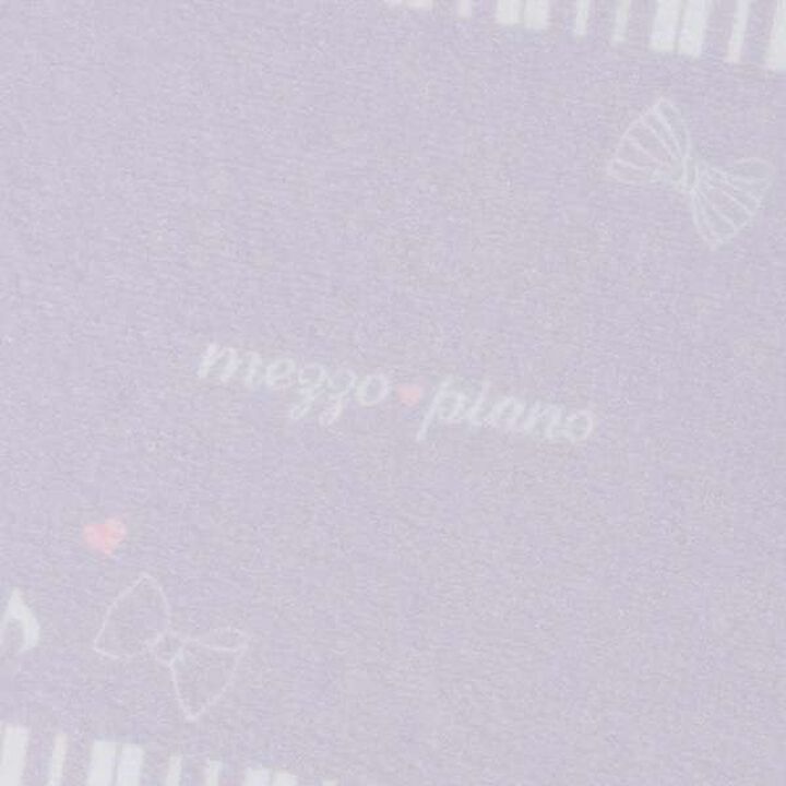 Piano Pattern Hand Towel,Lavender, medium image number 2