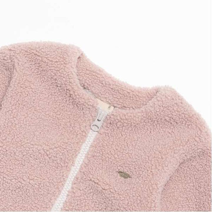 [Link] Fleece Zip-Up Jacket,Charcoal gray, medium image number 7