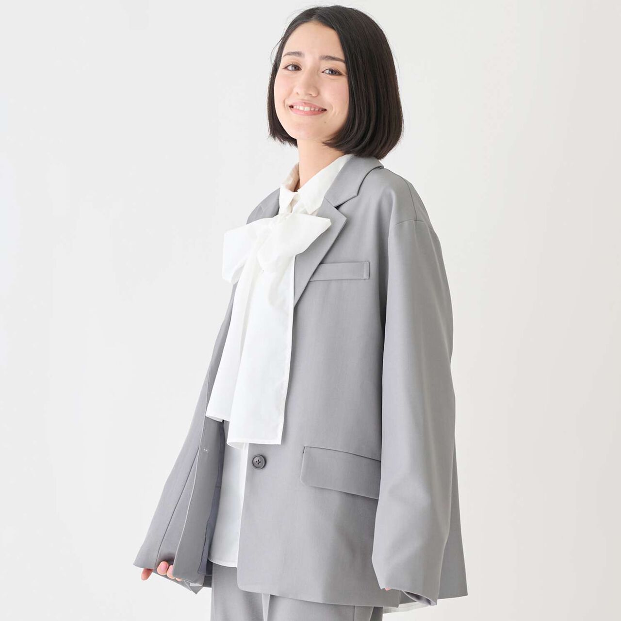 [Formal] Tailored Jacket,Light beige, large image number 4