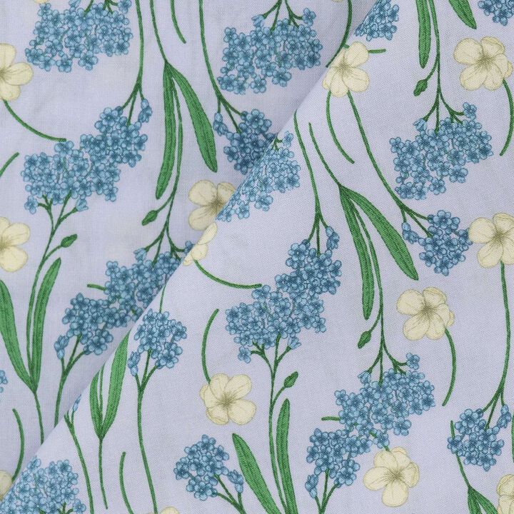 Assorted All-Over Pattern Tiered Blouse & Scallop Trim Pants Set,Emerald green, medium image number 20