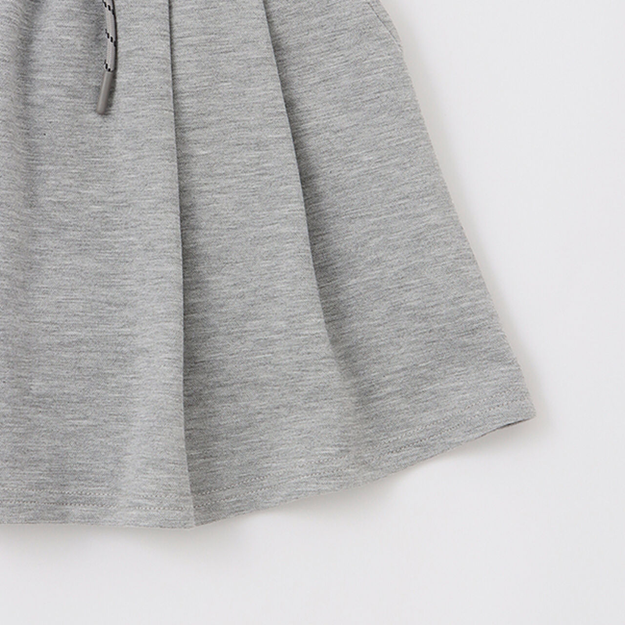Polo Skirt Outfit Set,Top gray, large image number 9