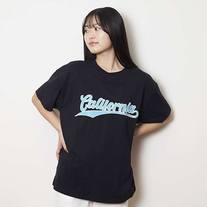 Loose Fit College T-Shirt,Smoke white, medium image number 17