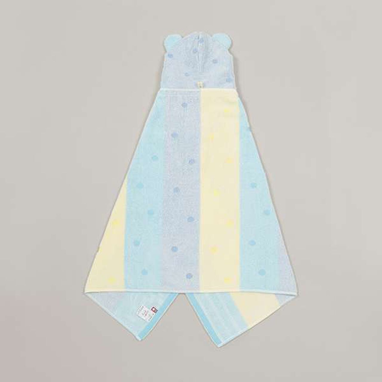 Zero-Twist Towel Bath Poncho,Blue, large image number 1