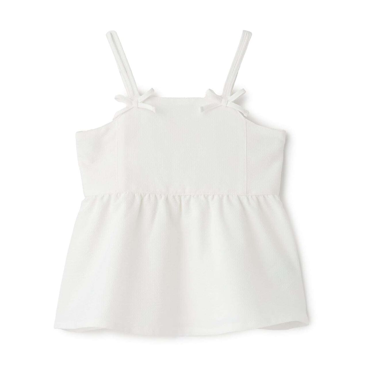 [With Side Pockets] Peplum Bustier for Girls [Kids' Clothing],Dark orange, large image number 1