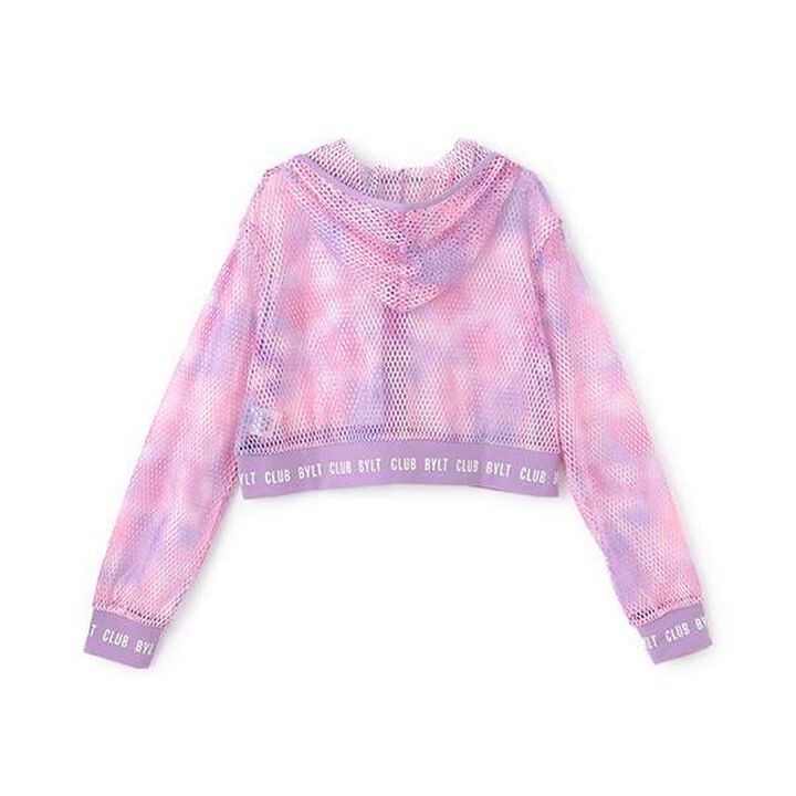 5-Minute Sleeve Mesh Parka,Off white, medium image number 1