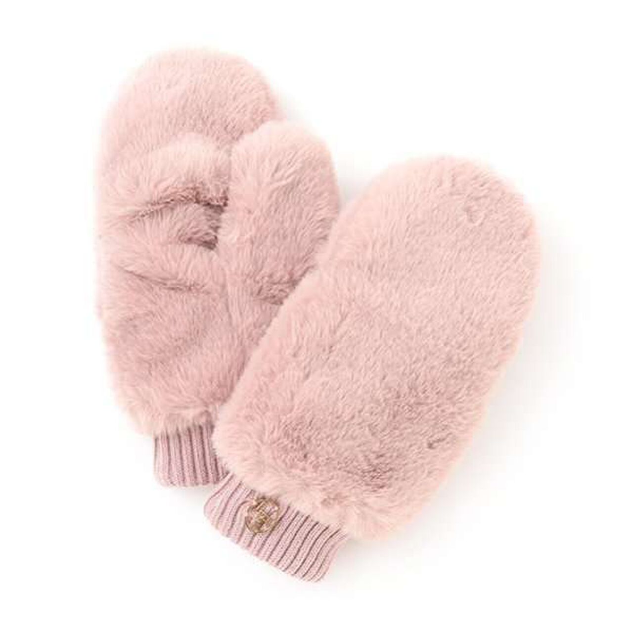Faux Fur Gloves,Ivory, large image number 7