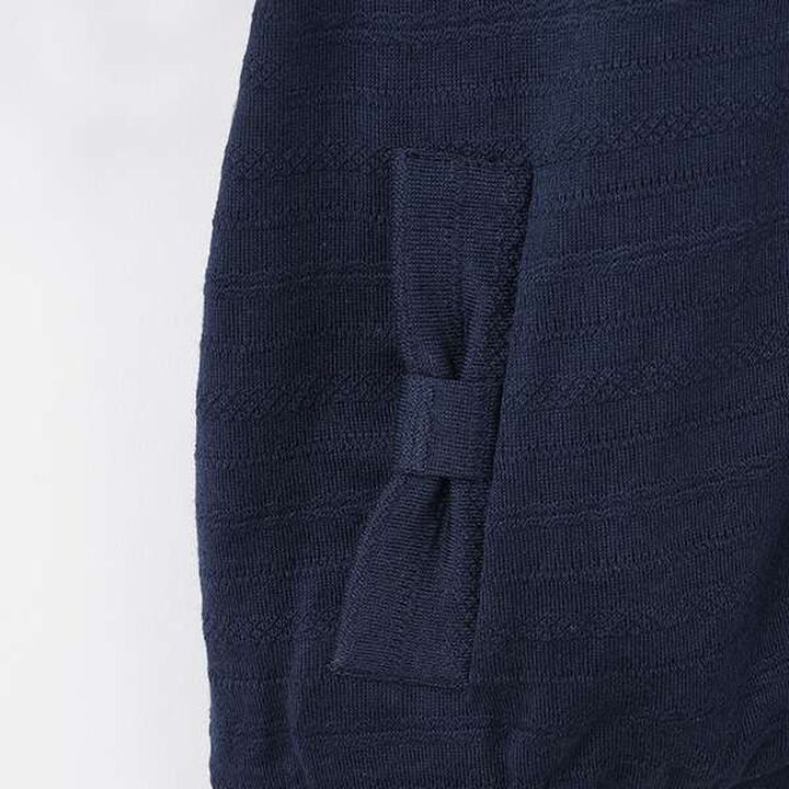 Lace Pattern Zip Parka,Off white, medium image number 12