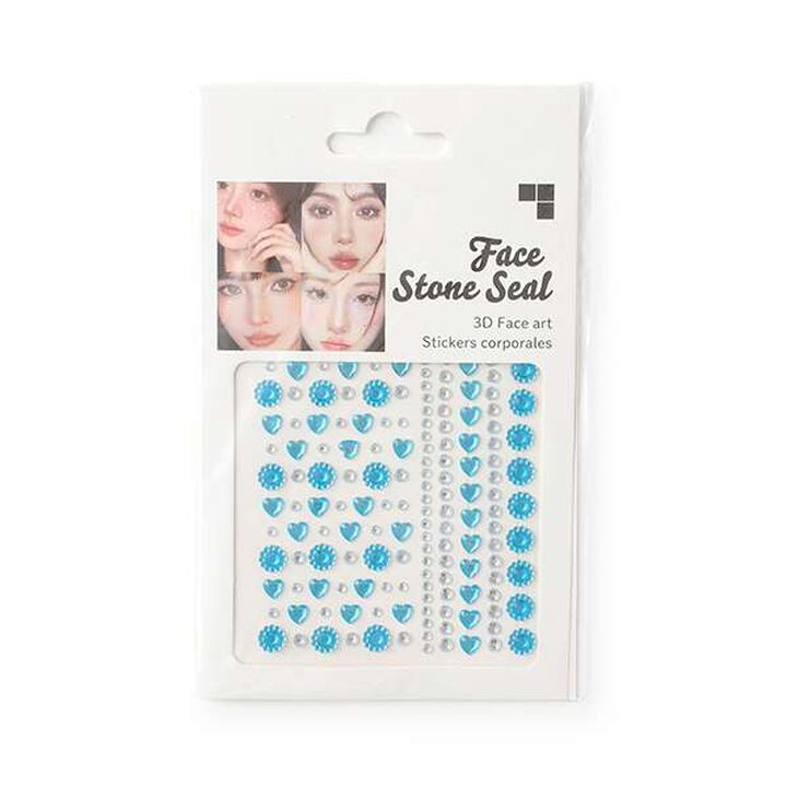 Face Stone Seal,Turquoise, medium image number 0