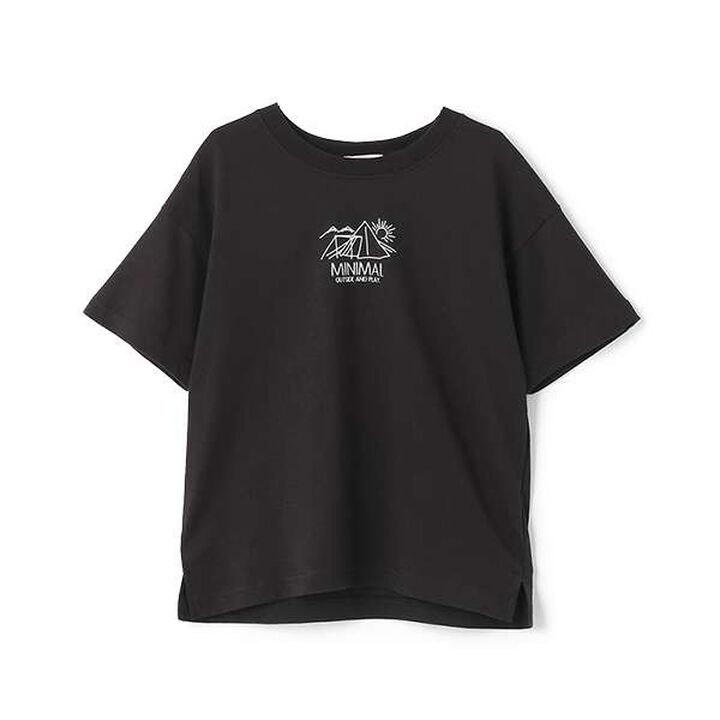 [Stain-Resistant & Water-Repellent] Assorted Outdoor Print T-Shirt,Lilac, medium image number 13