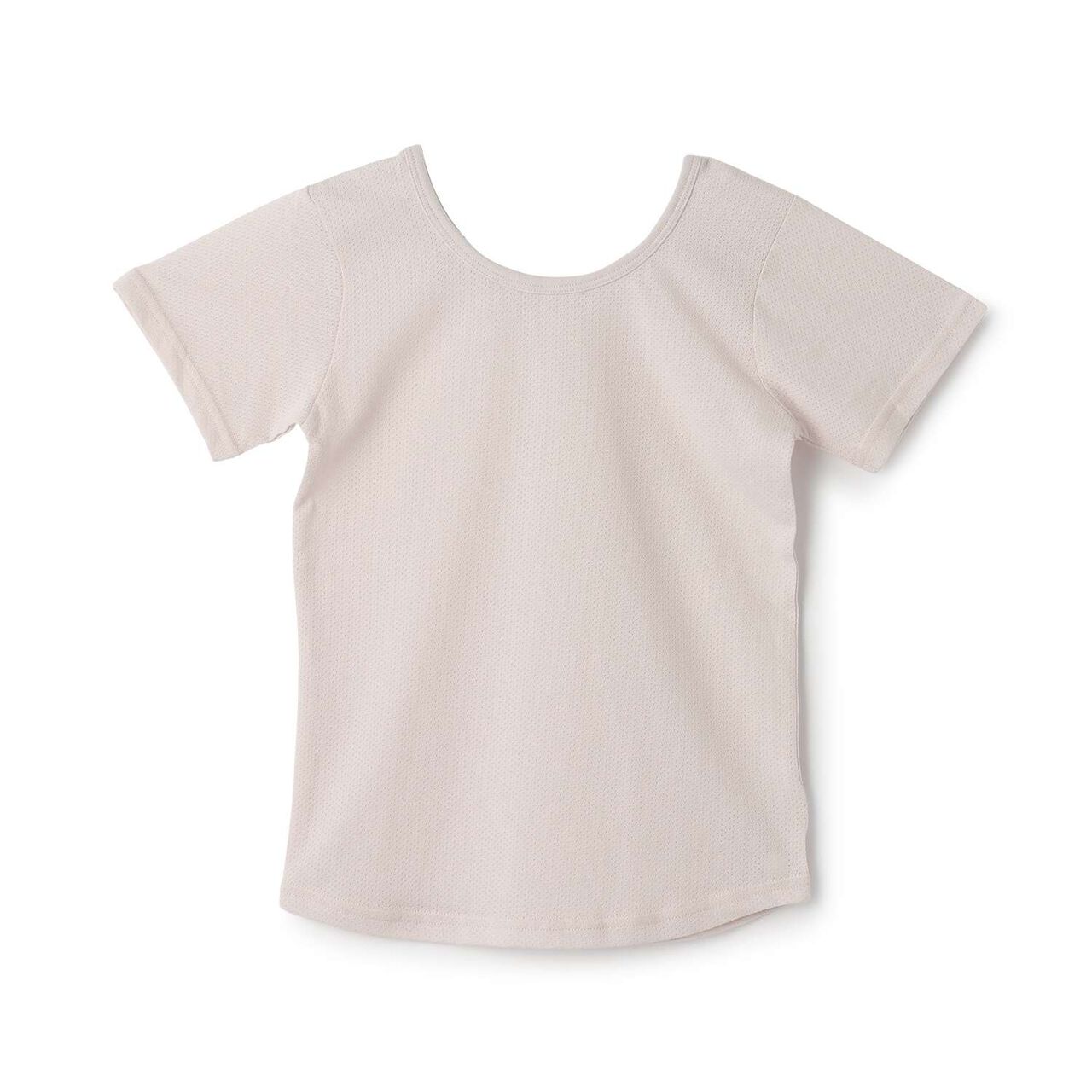 [Smooth Mesh] Quick-Dry Short-Sleeve Undershirt [Either Way Is Fine] Kids' Clothing for Boys & Girls,Silver gray, large image number 0