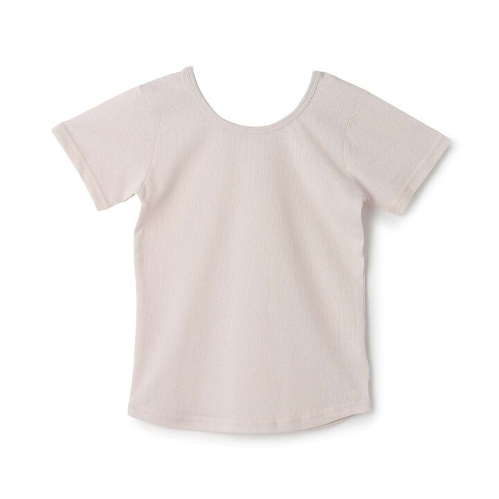 [Smooth Mesh] Quick-Dry Short-Sleeve Undershirt [Either Way Is Fine] Kids' Clothing for Boys & Girls,Silver gray, medium image number 0