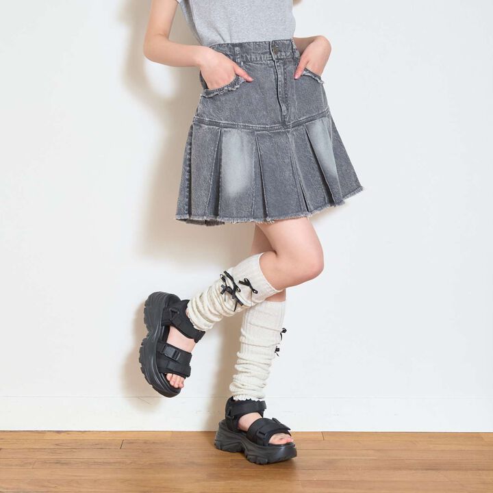 Leg Covers with Ribbon Detail,, medium